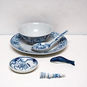 Vintage Boston Warehouse Canton Express China dining set. Like new